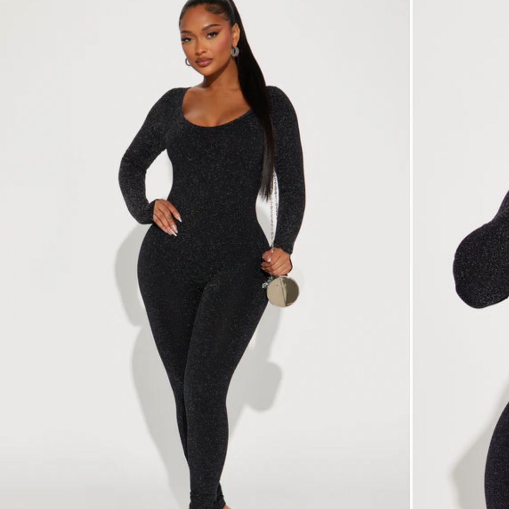 Sparkly seamless jumpsuit